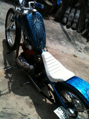 ขาย รถยิงเฟรม CB250 สีเพ้น สวยที่สุดคับ