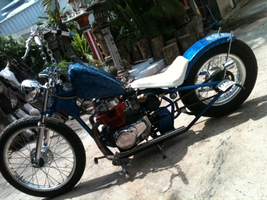 ขาย รถยิงเฟรม CB250 สีเพ้น สวยที่สุดคับ