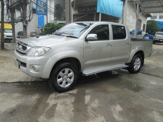 ขาย vigo 3.0G 4WD MT Double Cab สีบรอนด์เงิน ปี2010 ตัวท็อปสุด