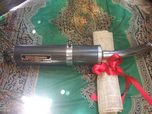 ท่อ โยชิ 400-1000 ล้อ 5.5 นิ้ว ท่อSTEED โช้ค กันล้ม พิงหลัง DRAGSTAR , SHADOW , STEED