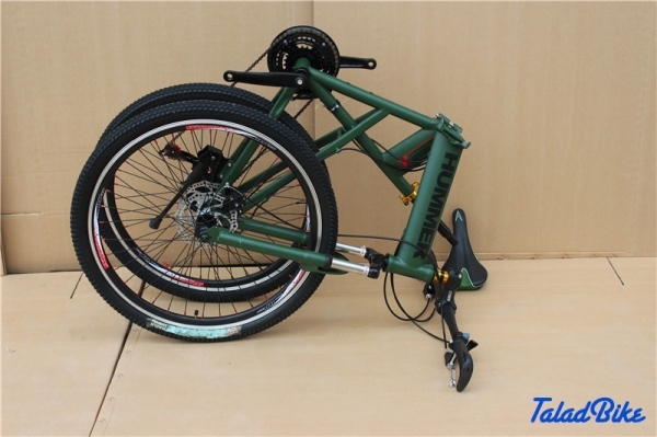 ถูกสุดๆ...เสือภูเขาพับได้ HUMMER เฟรมอลูมิเนียม 21 speed 9900 บาทเท่านั้น