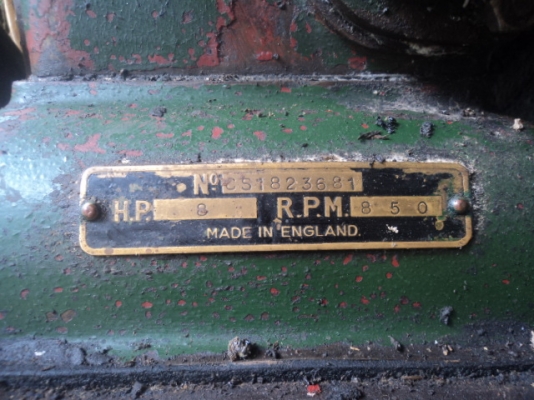 ขายเครื่องดีเซลอังกฤษ8แรง