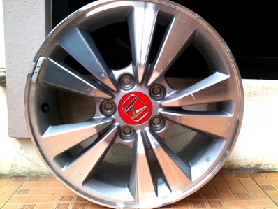 แม็กซ์ HONDA Enkei 5 รู 114.3 ขนาด 16 นิ้ว OFF 50 กว้าง 6.5 นิ้ว แม็กซ์ HONDA Enkei 5 รู 114.3 ขนาด 16 นิ้ว OFF 50 กว้าง 6.5 นิ้ว