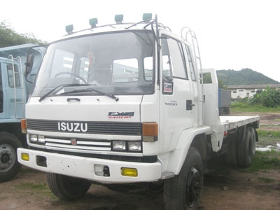 ขาย Roc 240 สิบล้อสองเพลาพื้นเรียบวางตู้ยาว 7.2 m โทร 088-4501277