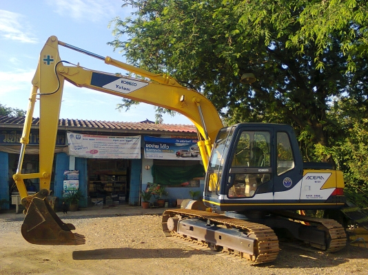 ขายด่วน KOBELCOsk120 มาคร์ทีซีเรียนสูงชั่วโมงทำงานน้อย สภาพพร้อมใช้เก่าญี่ปุ่นแท้ไม่เคยใช้งานในเมืองไทยเลย