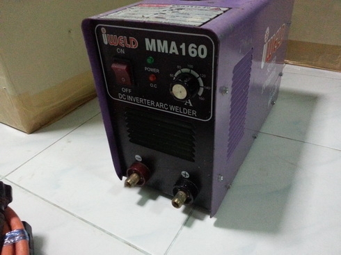 เครื่องเชื่อมอินเวอร์เตอร์ยี่ห้อ iweld mma160