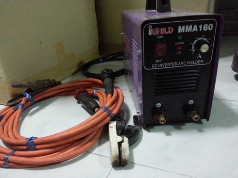 เครื่องเชื่อมอินเวอร์เตอร์ยี่ห้อ iweld mma160
