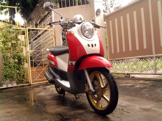 ขออนุญาติขาย Yamaha Fino 115 cc. วิ่งเพียง 9,xxx โล สภาพสวย ล้อแม็ก
