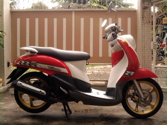 ขออนุญาติขาย Yamaha Fino 115 cc. วิ่งเพียง 9,xxx โล สภาพสวย ล้อแม็ก