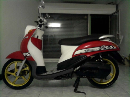 ขออนุญาติขาย Yamaha Fino 115 cc. วิ่งเพียง 9,xxx โล สภาพสวย ล้อแม็ก