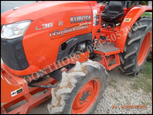 ขายด่วน แทรกเตอร์ KUBOTA L3608 4WD รถไร่สภาพดี อุปกรณ์ครบ ใช้งานน้อย ราคาสุดคุ้ม