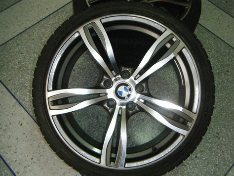 แม็กซ์ bmw ขอบ 19" หน้า 8.5 , หลัง 9.5 พร้อมยางปี 2013