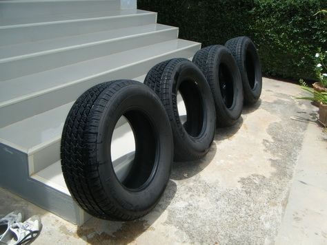 ขายยาง มิชลิน M/L 265/65/R17 ปี 2012 สภาพเยี่ยม