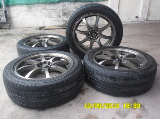 ขายล้อแม๊กซ์ 17นิ้ว พร้อมยาง falken 215/50 ขายล้อแม๊กซ์ 17นิ้ว พร้อมยาง falken 215/50