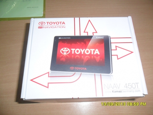 เนวิเกเตอร์ โตโยต้า Kamaz NAAV 450T ของศูนย์แท้ ใหม่แกะกล่อง