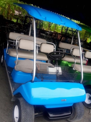 ขายรถกอล์ฟ เก่าญี่ปุ่น เก็บสีเรียบร้อยแล้วครับ  เป็นเครื่องยนต์ ไม่ต้องกังวลเรื่องเเบตเตอรี่