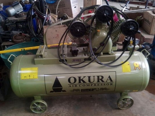 ขายปั๊มลม 5 HP 300 ลิตรของใหม่ราคาไม่รวมมอเตอร์ครับ