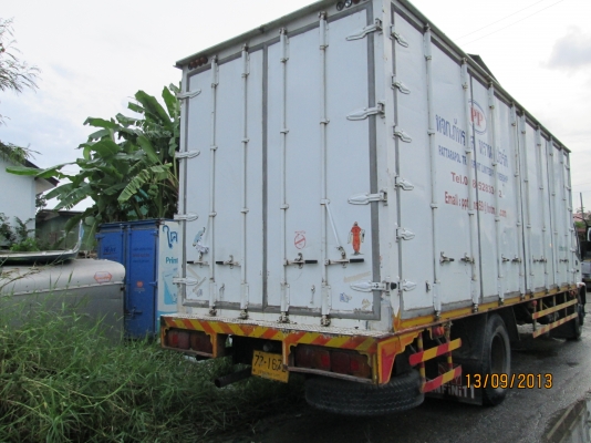 ISUZU-เดทก้า-เครื่อง6HH1-7,20เมตร-ตู้10บานไม่มีเสากลาง