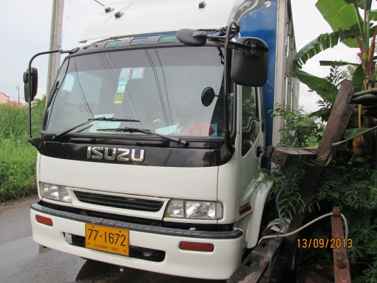 ISUZU-เดทก้า-เครื่อง6HH1-7,20เมตร-ตู้10บานไม่มีเสากลาง