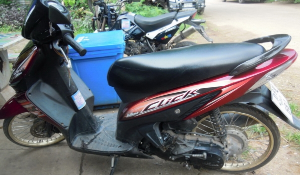 ขาย honda click 110 ตัวท็อปคอมบายเบรค