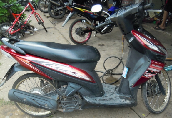 ขาย honda click 110 ตัวท็อปคอมบายเบรค