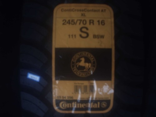 ยางใหม่ปี2013 ขนาด 245-70-16 AT ราคาพิเศษ