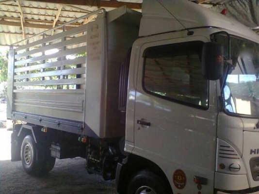 รถฮีโน่ 6 ล้อดั้ม FC9J  175  แรงม้า  ปี 53  ( รถทำงาน  6x,xxx  กม. )  สนใจติดต่อ 081 - 6079515