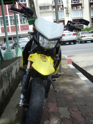 ขาย Kawasaki New KSR 110 CC. สีเหลือง ขาย Kawasaki New KSR 110 CC. สีเหลือง