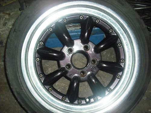 ขายล้อกล้วย ขอบ17 หน้า7.5หลัง9.5 5รู114.3