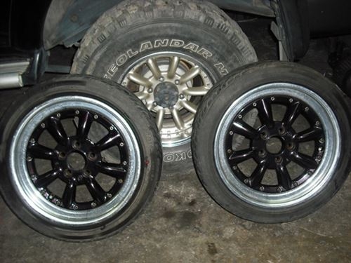 ขายล้อกล้วย ขอบ17 หน้า7.5หลัง9.5 5รู114.3