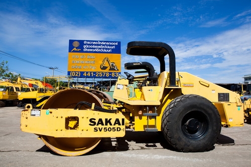 รถบดสั่นสะเทือน 10 ตัน Sakai SV505D สภาพใหม่กิ๊บ เพียง 300 ชม. รถเก่านำเข้าจากอเมริกา เพิ่งเหยียบถึง