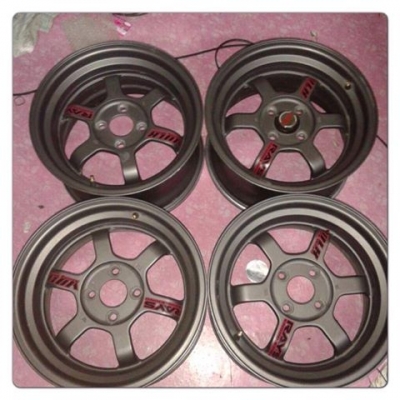 ขายแม็กมือ2 TE37V ขอบ15 กว้าง8 ออฟ 35 ราคา 7,900 B ราคาถูก