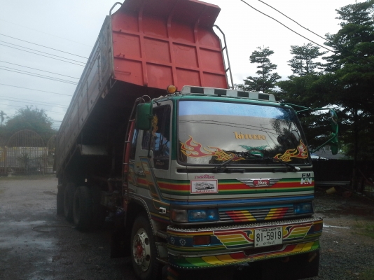 ขายรถ10ล้อHINOFM3Hสภาพสวยม๊ากขอบอก หัวบาง เครื่องดี เชซซีสวย