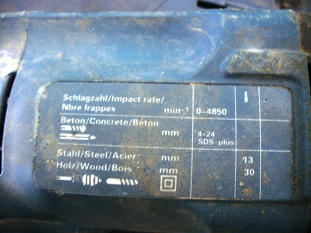 สว่านกระแทก BOSCH GBH2-24DSE อุปกรณ์ครบ 2500บาทรวมส่ง