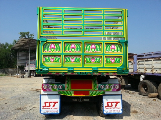 ขายรถหางพ่วงใหม่ดั้ม3เพลายาว7เมตรสูง1.60เมตร ขายรถหางพ่วงใหม่ดั้ม3เพลายาว7เมตรสูง1.60เมตร