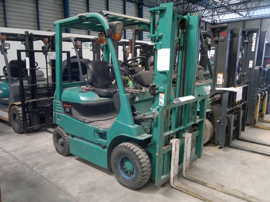 ขายรถฟอร์คลีฟท์ไฟฟ้า TOYOTA  7FBL15 เสา 3M.ปี2008, 2167ชม.สวย รถนอกนำเข้า ติดต่อ มานะ 085-9049669