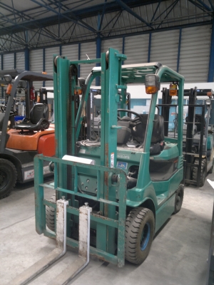 ขายรถฟอร์คลีฟท์ไฟฟ้า TOYOTA  7FBL15 เสา 3M.ปี2008, 2167ชม.สวย รถนอกนำเข้า ติดต่อ มานะ 085-9049669