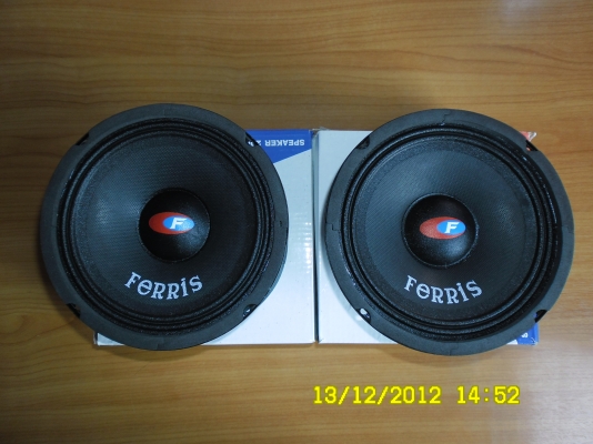 ขายลำโพง 6" ferris รุ่น fr.t6  ของใหม่ซื้อมาไม่ได้ใช้
