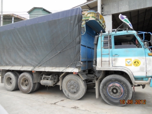 ขายอีซูซุจัมโบ้ JCM 12 ล้อ เพลาเดียว เครื่องแน่น100กว่าแรง ดั๊มพ์ได้ เบรคทิฟฟี่ ยางดี คัสซีไม่ผุ