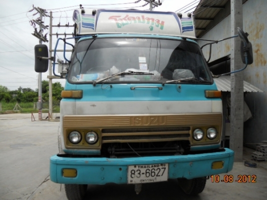 ขายอีซูซุจัมโบ้ JCM 12 ล้อ เพลาเดียว เครื่องแน่น100กว่าแรง ดั๊มพ์ได้ เบรคทิฟฟี่ ยางดี คัสซีไม่ผุ