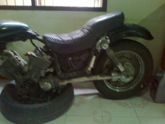 เครื่องติดเฟรมพร้อมเอกสาร2ตัวyamaha virago-400