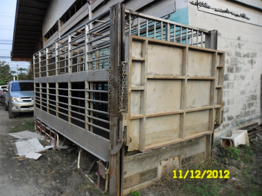 &hearts;ขายกระบะคอกหมู่ บรรทุกหมู 2ชั้น พร้อมลิฟห้าบ ยาว5เมตร &hearts;