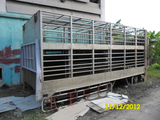 &hearts;ขายกระบะคอกหมู่ บรรทุกหมู 2ชั้น พร้อมลิฟห้าบ ยาว5เมตร &hearts;