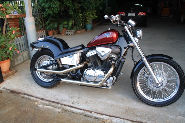 ขาย STEED 400 อินวอย แท้ เครื่องดี ยางใหม่  สีสวย 59000