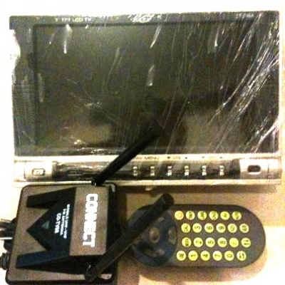 ทีวีสี จอ 7 นิ้ว รุ่น ZULEX ZT-708A มีรีโมทและเสาให้ 1,700 บาท