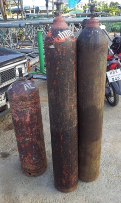 ขายถังลม ถังแก๊สAC สำหรับเชื่อม ใบละ 2,000-3,500