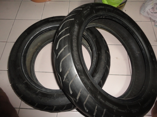 ยาง BRIDGESTONE HOOP B02 . B03 คู่ละ1500