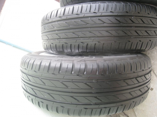 ขายล้อแม็กเดิม toyota yaris 16"x6" 4/100 et51 +ยางปี11 (081-3747940)