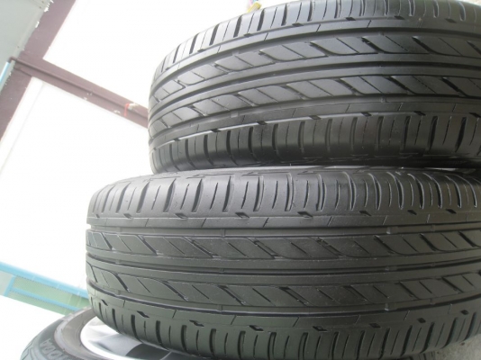 ขายล้อแม็กเดิม toyota yaris 16"x6" 4/100 et51 +ยางปี11 (081-3747940)