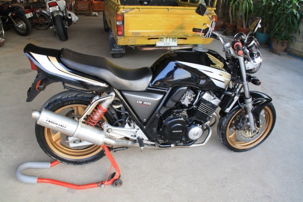 ขาย CB 400 ปี 95 อินวอย สรรพสามิตแท้ ไมล์สามลูก ท่อ ENDURANCE เลสยกเส้น 73000